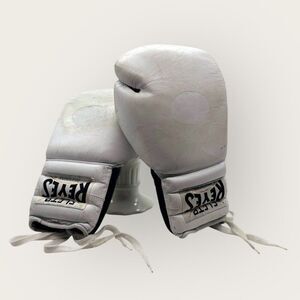 CLETO REYES Professional Boxing Gloves 14 oz Old Logo White Red Black